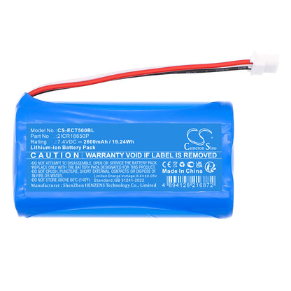Replacement Battery for Elcom Euro-150TEi – Cash Register – 2600mAh / 7.4V