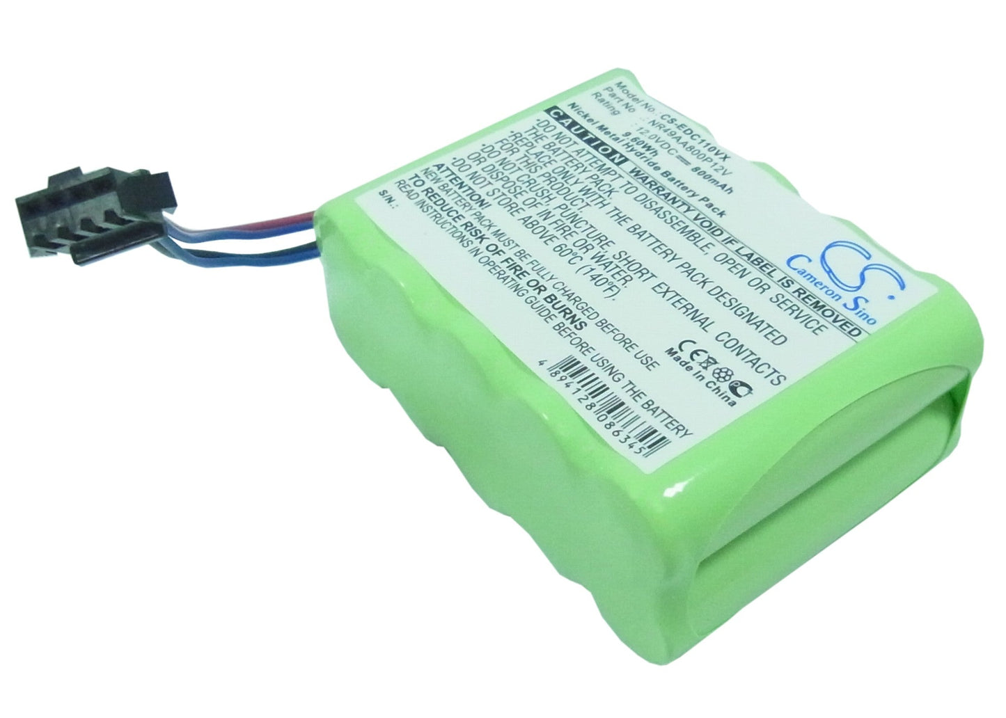 Replacement Battery for Ricambi  Robot Aspiratore Imetec – Vacuum – 800mAh / 9.60Wh / 12.0V