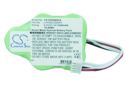 Replacement Battery for Ecovacs Deebot D62, Deebot D620, Deebot D630, – 3300mAh / 19.80Wh
