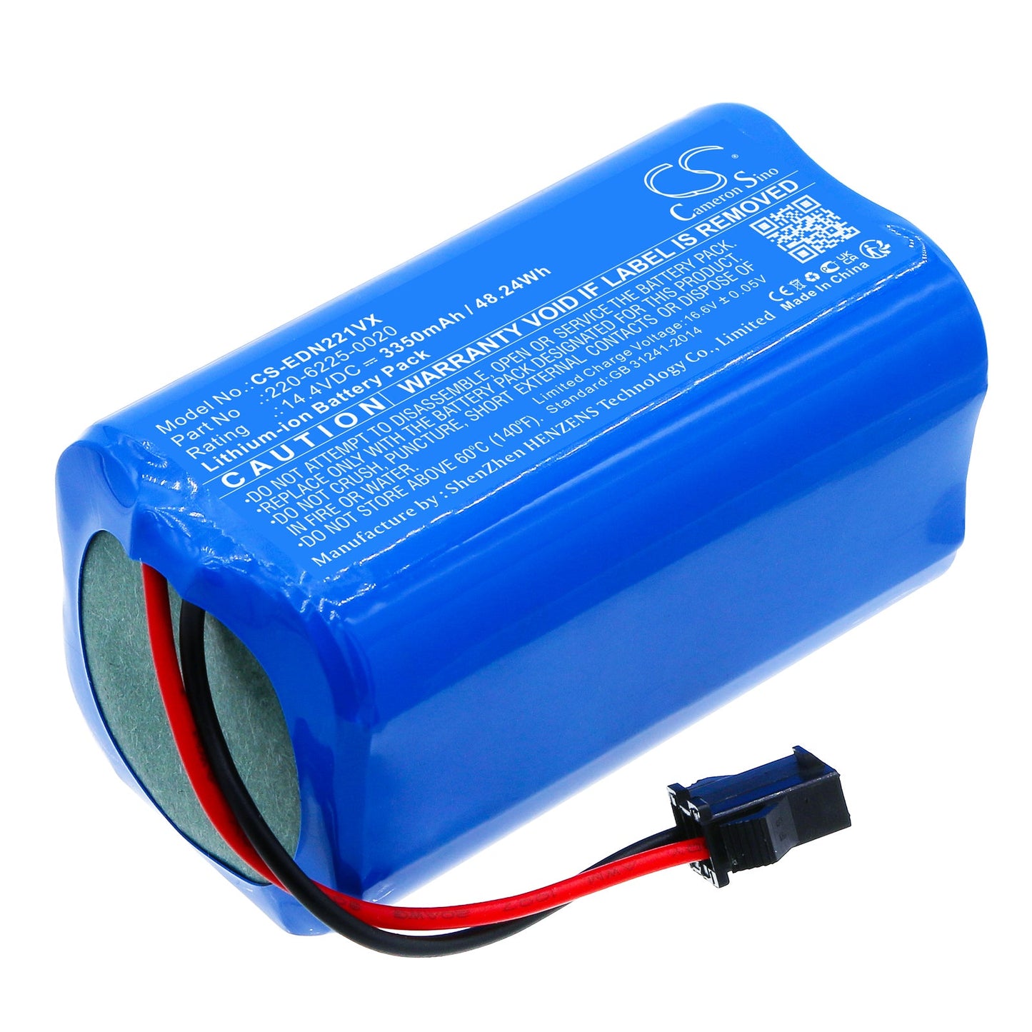 Replacement Battery for Lenovo  D450 – Vacuum – 3350mAh / 48.24Wh / 14.4V