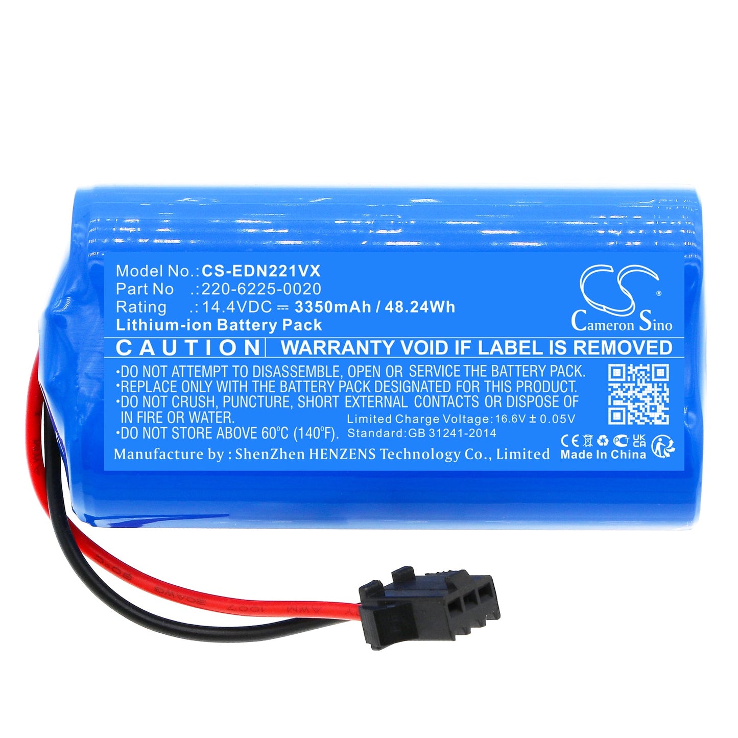 Replacement Battery for Lenovo  D450 – Vacuum – 3350mAh / 48.24Wh / 14.4V