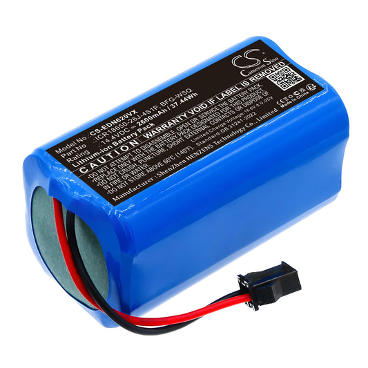 Replacement Battery for DEEBOT | Proscenic | Eufy | Ecovacs | Patona | RoboJet | Polaris | Kitfort | Gutrend | Liectroux | Genio 600 – Vacuum – 2600mA