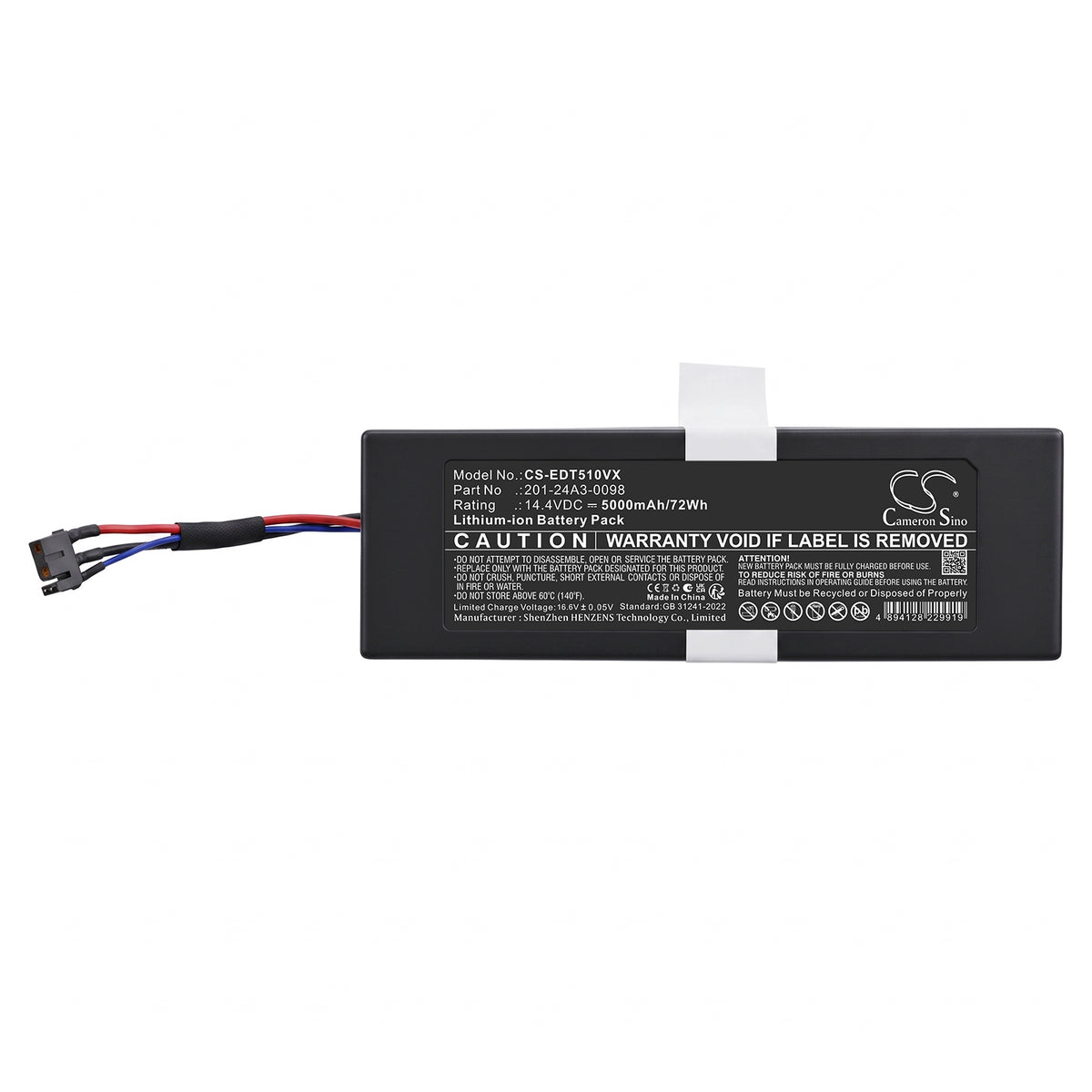 Replacement Battery for Ecovacs | Yeedi T50 MAX OMNI – Vacuum – 5000mAh / 14.4V