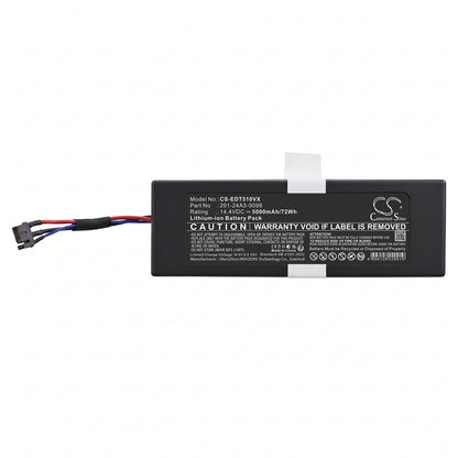 Replacement Battery for Ecovacs | Yeedi T50 MAX OMNI – Vacuum – 5000mAh / 14.4V