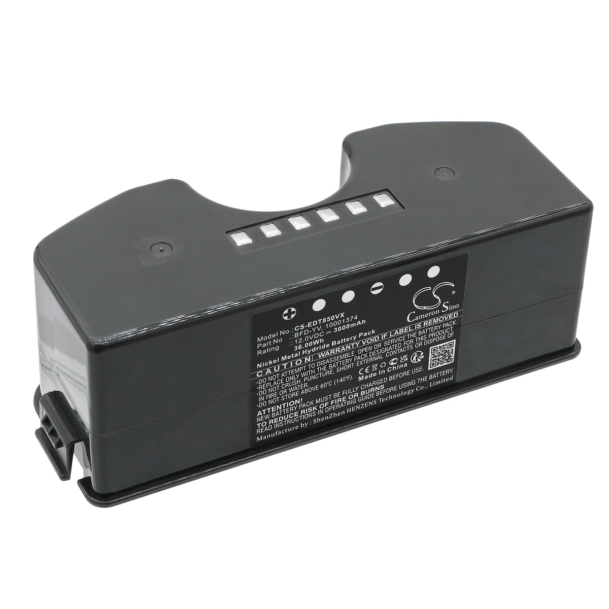 Replacement Battery for Ecovacs Deebot M81 Pro – Vacuum – 3000mAh / 12V