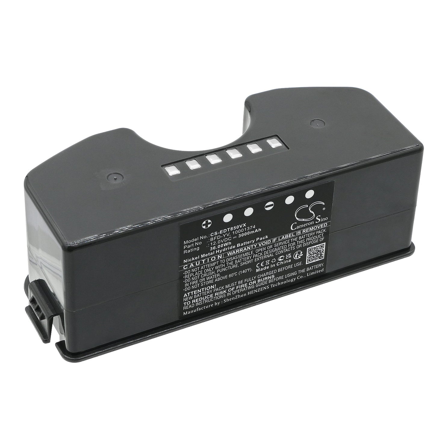 Replacement Battery for Ecovacs  Deebot DT83 – Vacuum – 3000mAh / 36.0Wh / 12.0V