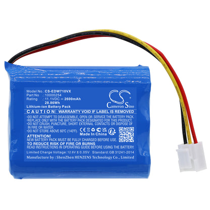 Replacement Battery for Ecovacs Winbot W733 – Vacuum – 2600mAh / 11.1V