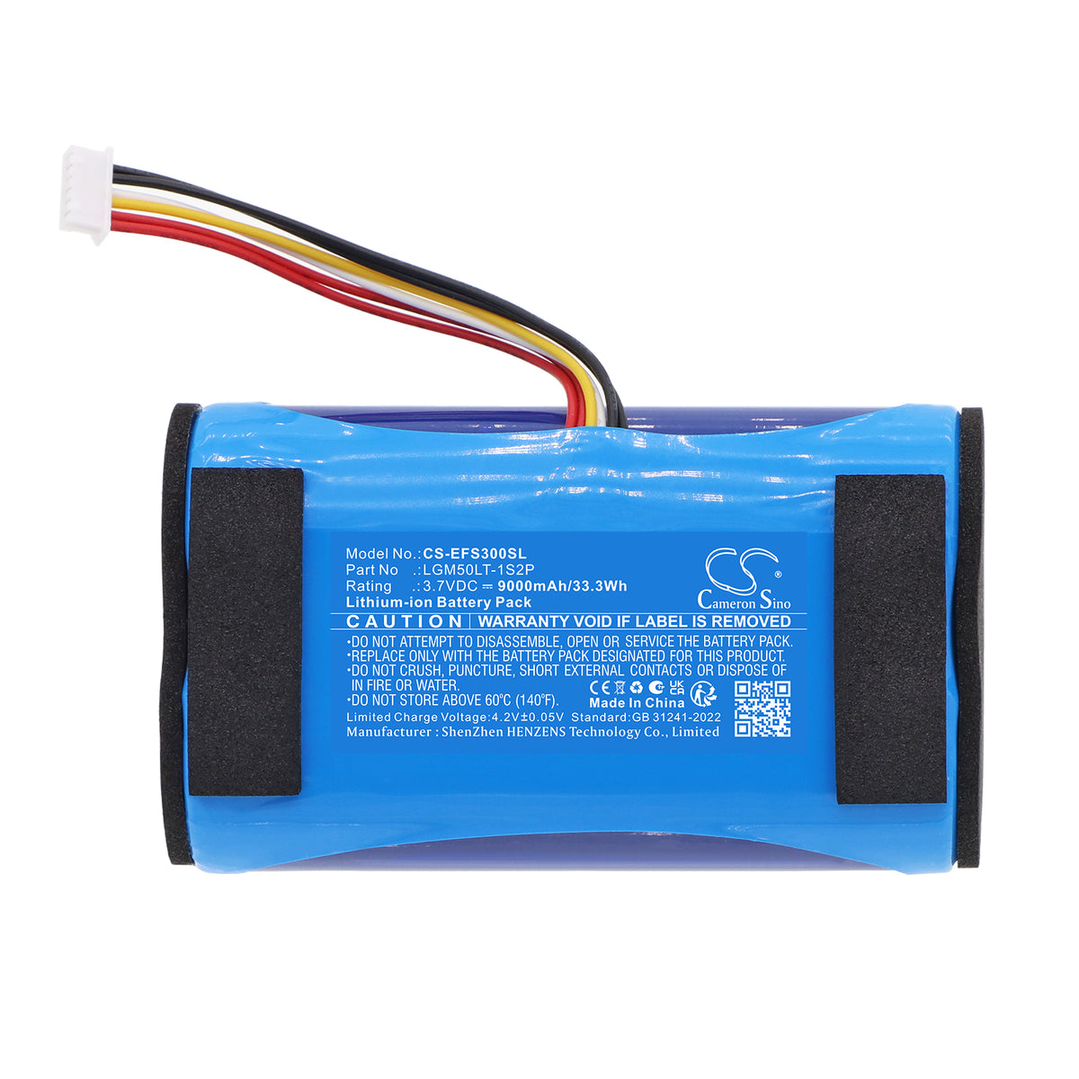 Replacement Battery for Eufy T8161 – Home Security Camera – 9000mAh / 3.7V