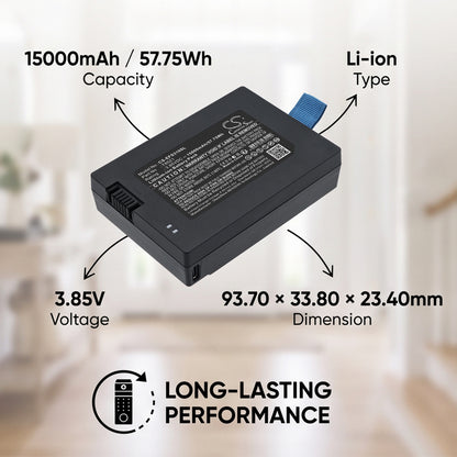 Replacement Battery for Eufy FamiLock S3 – Door Lock – 15000mAh / 3.85V