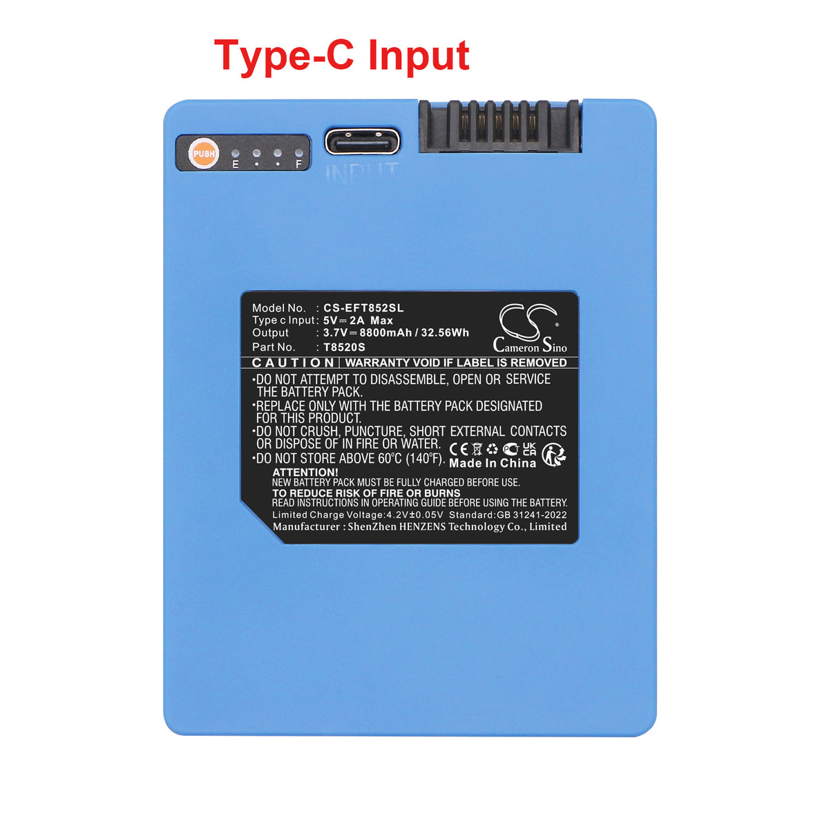 Replacement Battery for Eufy E330 – Home Security Camera – 8800mAh / 3.7V