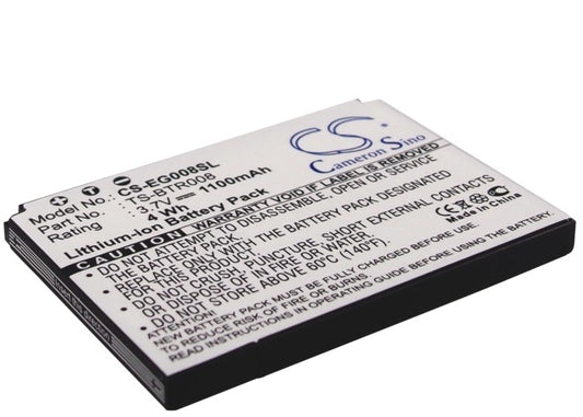 Replacement Battery for Toshiba | NTT DoCoMo TG01 – Mobile, SmartPhone – 1100mAh / 3.7V