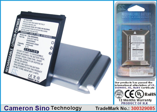 Replacement Battery for E-TEN glofiish M700 – Mobile, SmartPhone – 2400mAh / 3.7V