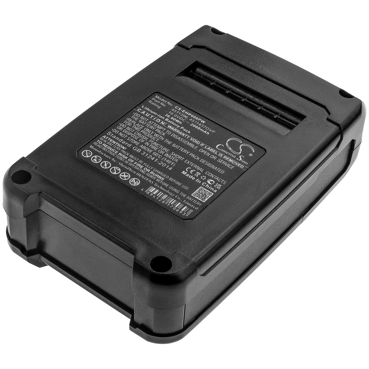 Replacement Battery for Einhell PXBP-600 – Power Tool – 2000mAh / 18V
