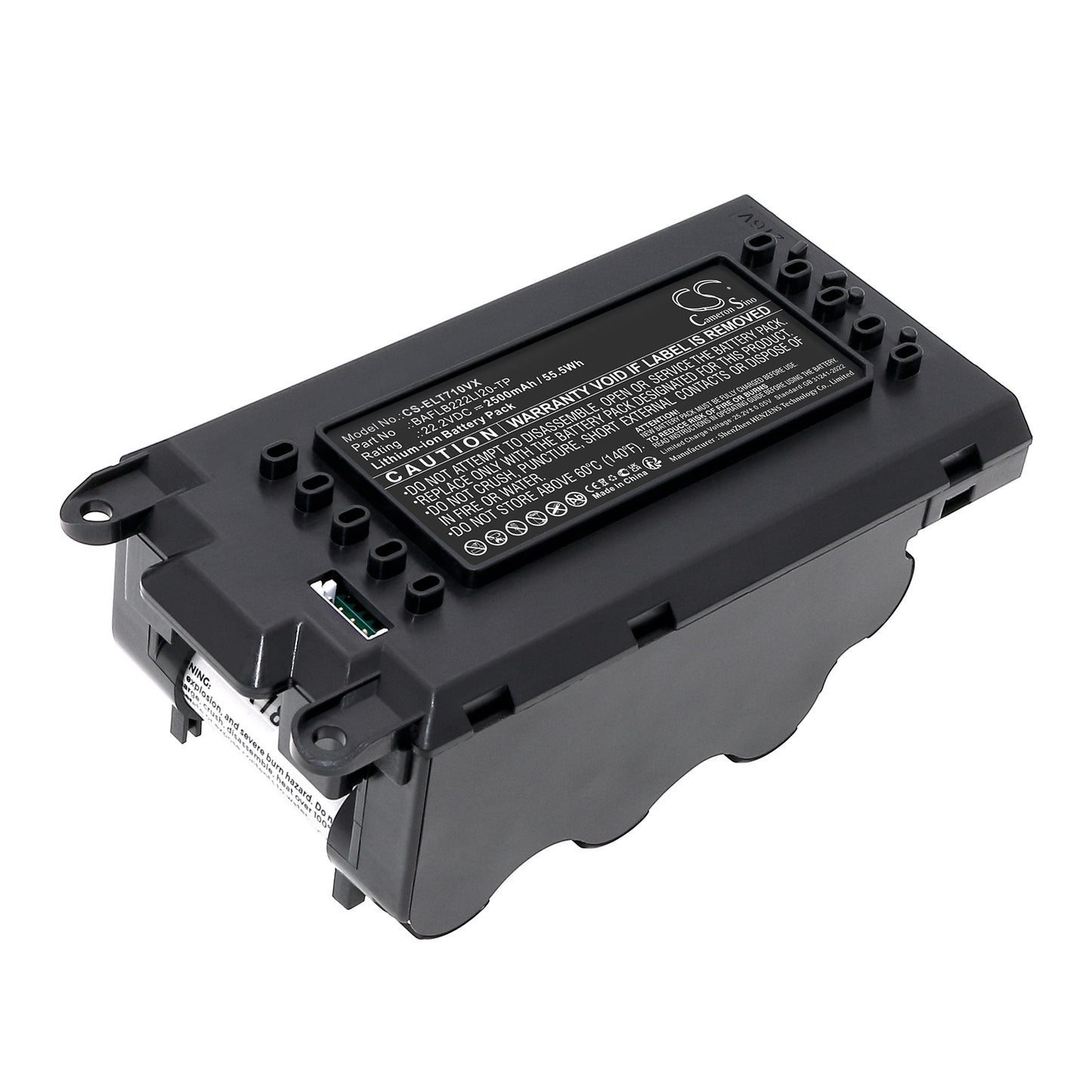 Replacement Battery for Electrolux  Well Q7, WQ7, WQ71-50IB (90027755700), WQ71-ANIMA (90027755900), WQ71-GREEN (90040201900), WQ71-P50IB (90027756100), WQ71-P52IB, WQ71-P52IB (90027762100), WQ71-P52SS (90027762300) Vacuum – 2000mAh / 44.40Wh