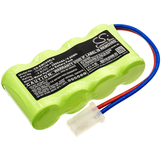 Replacement Battery for Lithonia ELB0502N – Emergency Lighting – 2000mAh / 4.8V