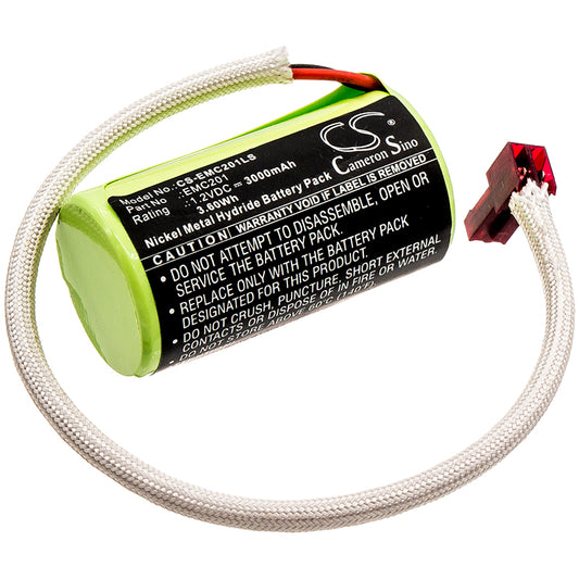 Replacement Battery for Lithonia ELB1P201NB – Emergency Lighting – 3000mAh / 1.2V