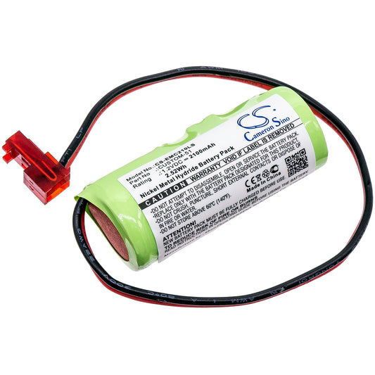 Replacement Battery for Lithonia | Saft ELB1210N – Emergency Lighting – 2100mAh / 1.2V