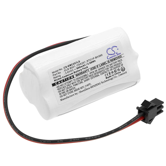 Replacement Battery for Unitech | Lithonia EU2LED – Emergency Lighting – 800mAh / 3.6V