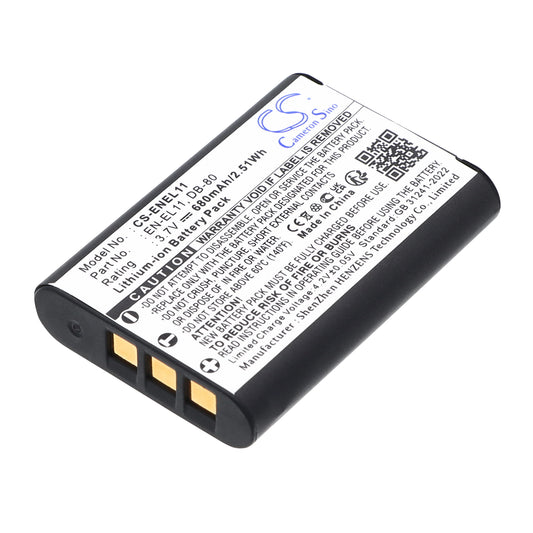 Replacement Battery for Sanyo | Pentax | Olympus | Ricoh | NiKon Xacti VPC-E10 – Camera – 680mAh / 3.7V