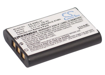 Replacement Battery for PENTAX  
Optio M50 – Camera – 680mAh/2.5Wh / 3.7V