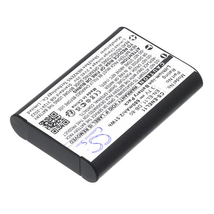 Replacement Battery for Sanyo | Pentax | Olympus | Ricoh | NiKon Xacti VPC-E10 – Camera – 680mAh / 3.7V