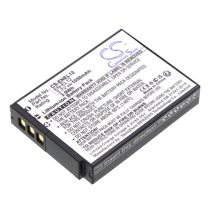 Replacement Battery for NiKon Coolpix S610 – Camera – 1050mAh / 3.7V