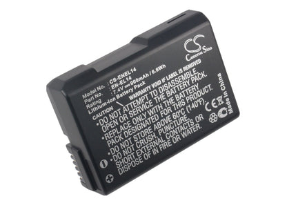 Replacement Battery for Nikon  Coolpix P7000 – Camera – 900mAh / 6.66Wh / 7.4V