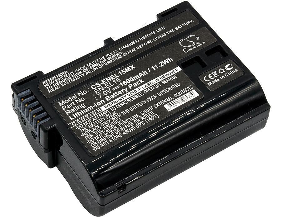 Replacement Battery for Nikon  1 V1 – Camera – 1600mAh / 11.20Wh / 7.0V