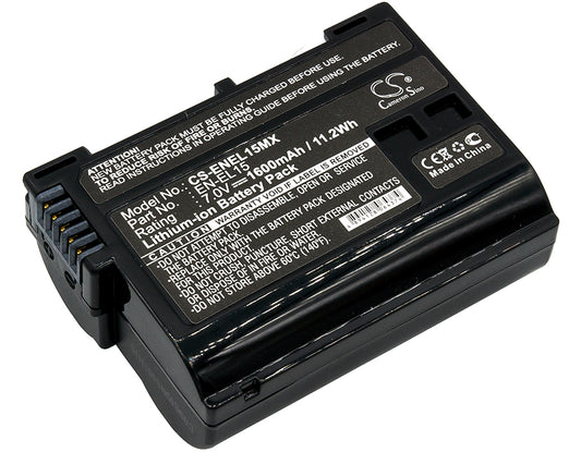 Replacement Battery for NiKon Coolpix D7000 – Camera – 1600mAh / 7V