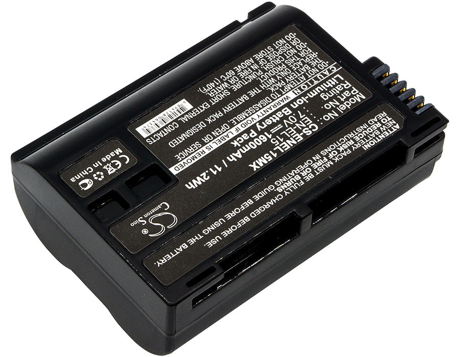 Replacement Battery for Nikon  1 V1 – Camera – 1600mAh / 11.20Wh / 7.0V