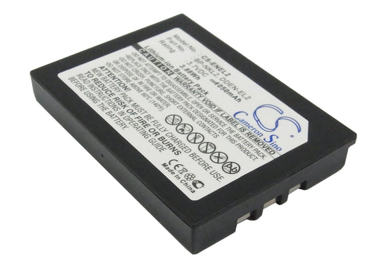 Replacement Battery for NiKon Coolpix 2500 – Camera – 1050mAh / 3.7V