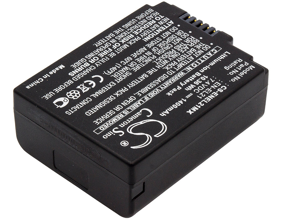 Replacement Battery for Nikon  1 V2 – Camera – 1400mAh / 10.36Wh / 7.4V