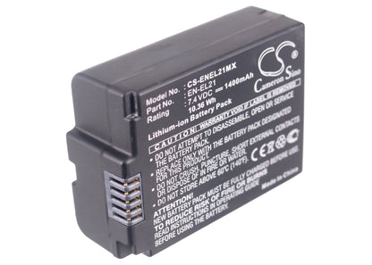 Replacement Battery for NiKon 1 V2 – Camera – 1400mAh / 7.4V