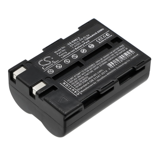 Replacement Battery for NiKon D100 – Camera – 1300mAh / 7.4V