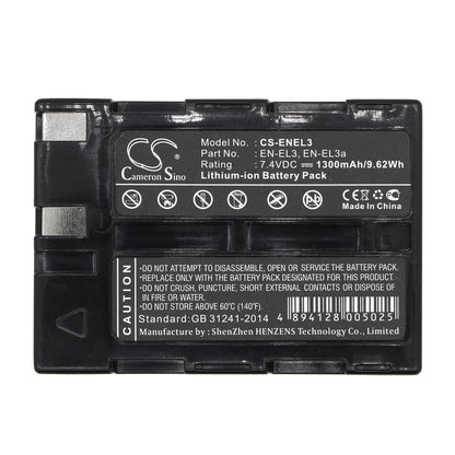 Replacement Battery for NiKon D100 – Camera – 1300mAh / 7.4V