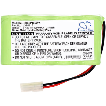 Replacement Battery for Shark | Euro Pro V1950 – Vacuum – 3000mAh / 7.2V