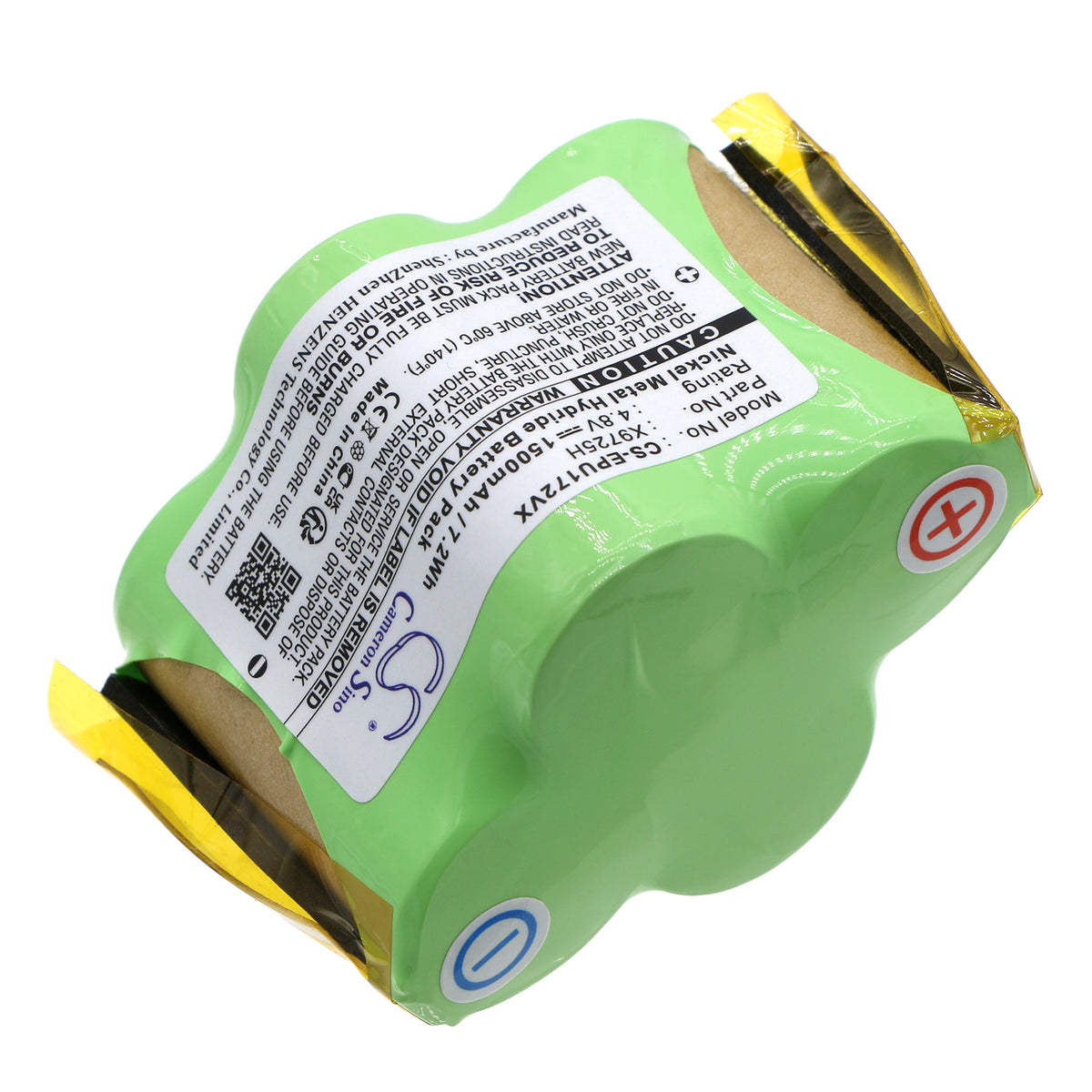 Replacement Battery for Shark | Euro Pro | Domo V1720 – Vacuum – 1500mAh / 4.8V