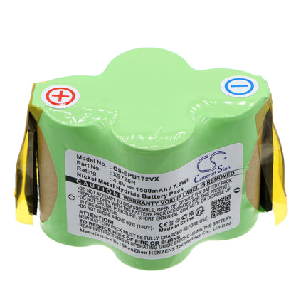 Replacement Battery for Shark | Euro Pro | Domo V1720 – Vacuum – 1500mAh / 4.8V