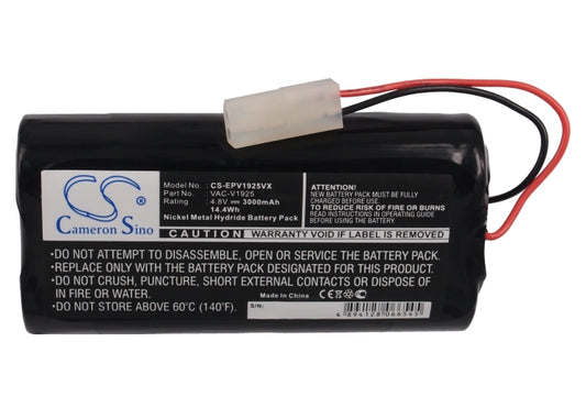 Replacement Battery for Euro Pro | Shark Shark V1925 – Vacuum – 3000mAh / 4.8V