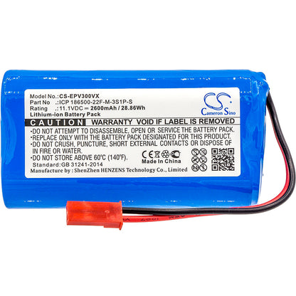 Replacement Battery for Electropan ilife V5 – Vacuum – 2600mAh / 11.1V