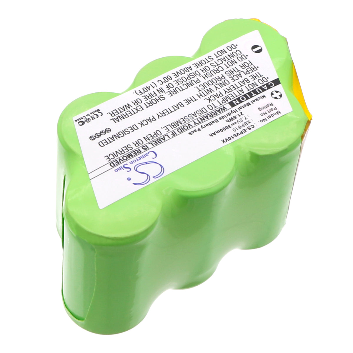 Replacement Battery for Shark | Euro Pro UV610 – Vacuum – 3000mAh / 7.2V