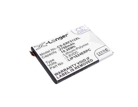 Replacement Battery for Sony Ericsson Xperia X – Mobile, SmartPhone – 2700mAh / 3.8V