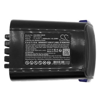 Replacement Battery for Media | Eureka P3 – Vacuum – 2000mAh / 21.6V