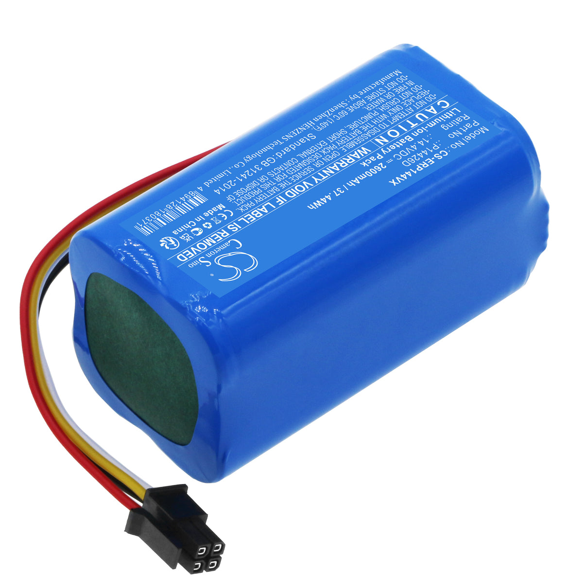 Replacement Battery for Eureka – Vacuum – 2600mAh / 14.4V