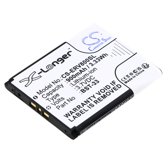 Replacement Battery for Sony Ericsson | Vodafone Z800 – Mobile, SmartPhone – 900mAh / 3.7V