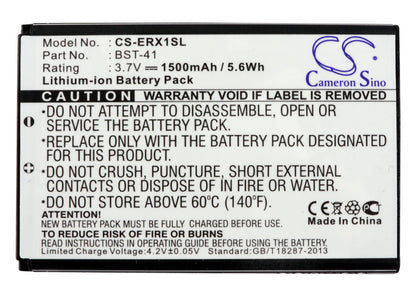 Replacement Battery for Sony Ericsson | Sony | NTT DoCoMo Xperia X1 – Mobile, SmartPhone – 1500mAh / 3.7V