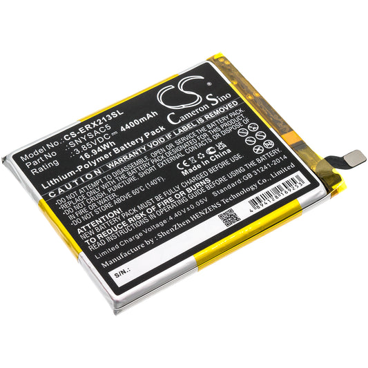 Replacement Battery for Sony Xperia 10 III 5G – Mobile, SmartPhone – 4400mAh / 3.85V