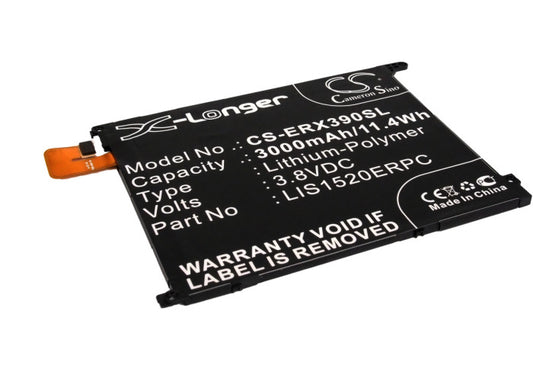 Replacement Battery for Sony Ericsson Xperia Z Ultra – Mobile, SmartPhone – 3000mAh / 3.8V