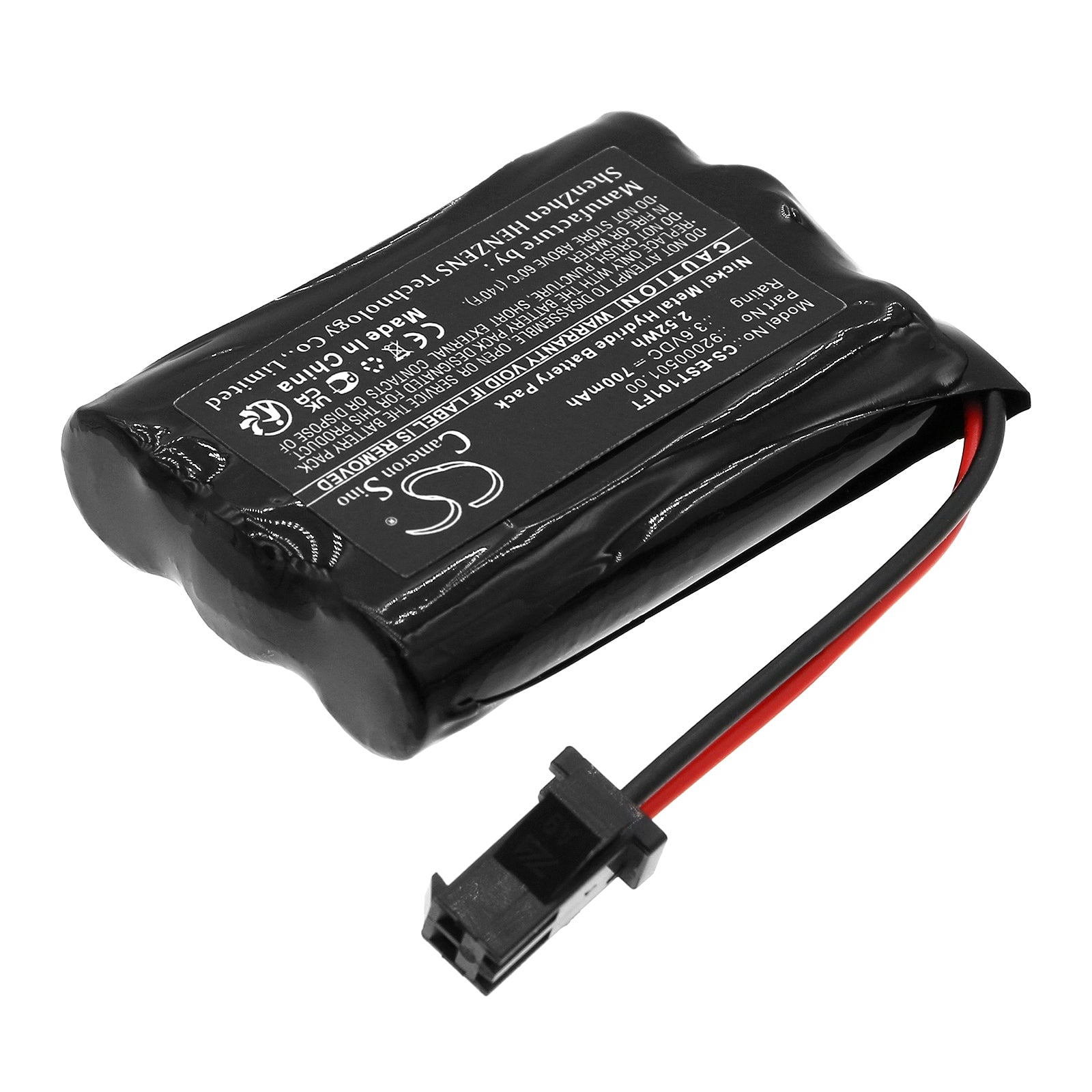 Replacement Battery for Esotec 901010 – Solar Battery – 700mAh / 3.6V - image 2