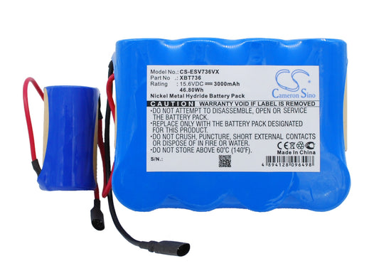 Replacement Battery for Euro Pro | Shark SV736 – Vacuum – 3000mAh / 15.6V